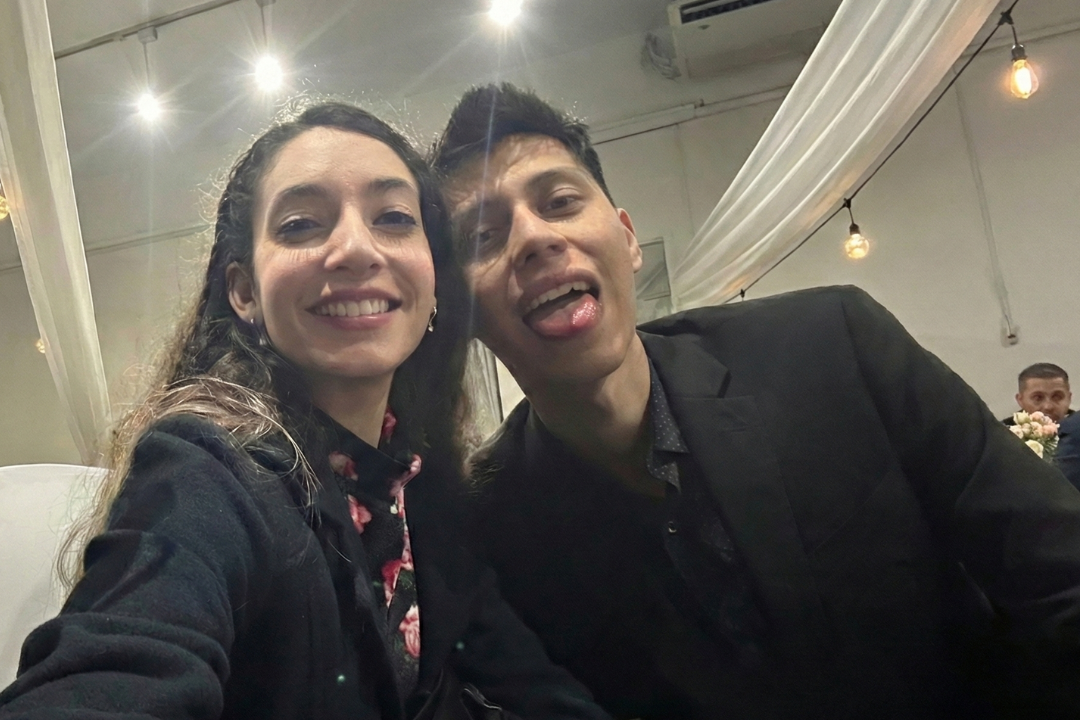 A new photo of the couple.